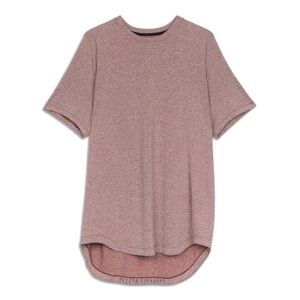 Lululemon Athletica Red High Low Relaxed T-Shirt